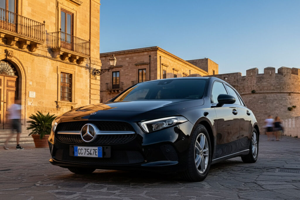 Mercedes NCC Cagliari Taxi Relais