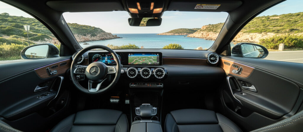 Mercedes Classe A NCC Cagliari Villasimius TaxiRelais